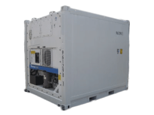 Container per spedizioni Reefer High Cube da 10 piedi